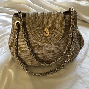 Eric Javits Straw Purse